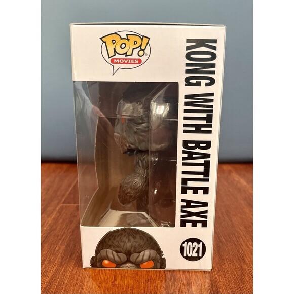 NEW Godzilla vs Kong With Battle Axe #1021 Funko Pop 2021 Movie Vinyl Figure - Picture 4 of 5